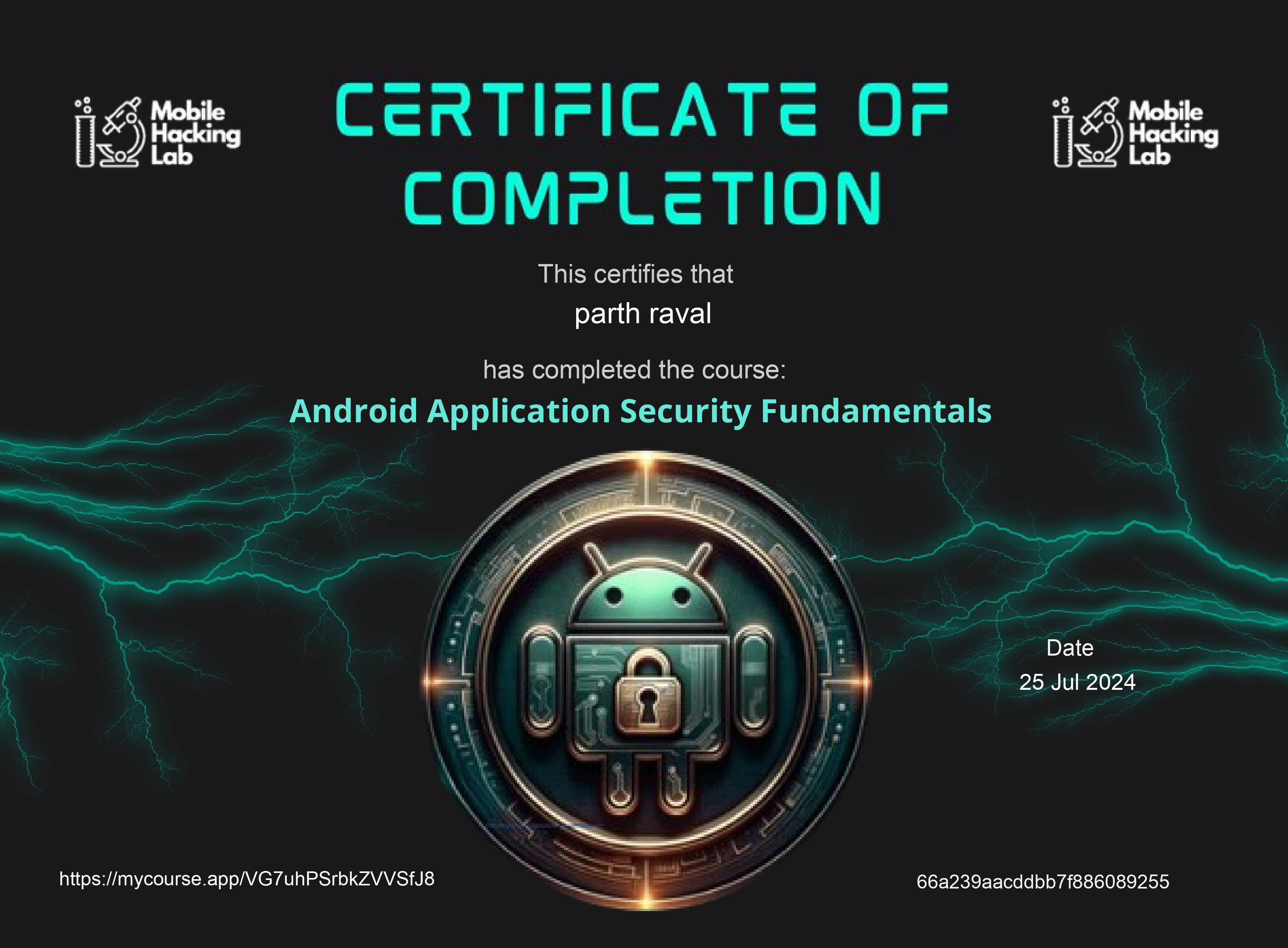 Certified Android Application Security Fundamentals